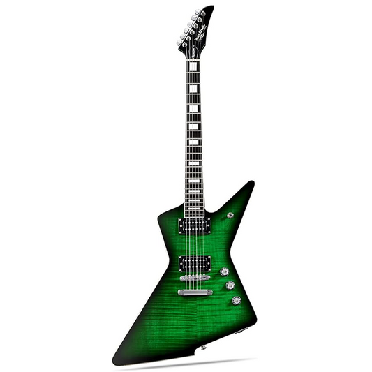 WestCreek Revenge Solid Body Electric Guitar - Green