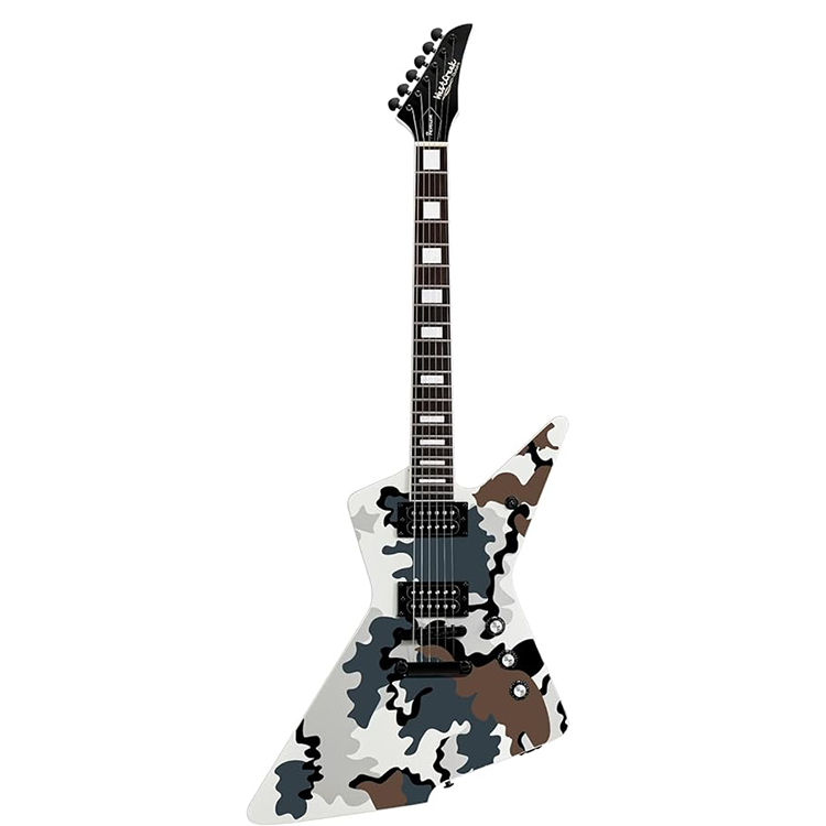 WestCreek Revenge Solid Body Electric Guitar Winter-Camo